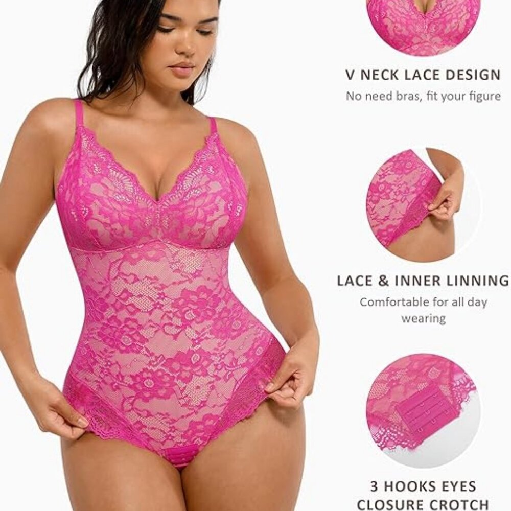 NWT FeelinGirl Lace Bodysuit